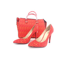 2016 African Wax Fabrics Ladies Shoes and Matching Bags (Y 60)